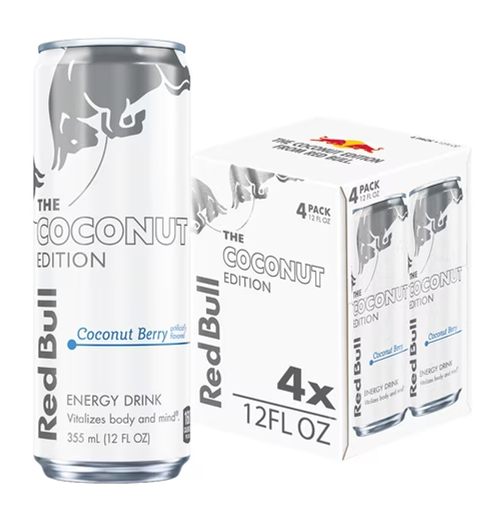 (image for) Red Bull Energy Drink Coconut Berry 4/12oz